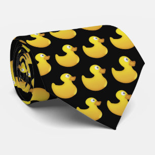Yellow Rubber Ducky   Funny Tie