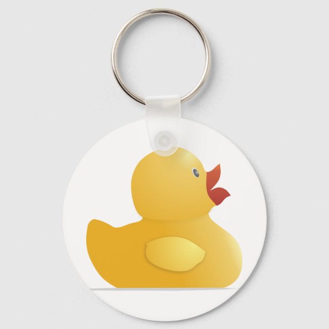 Yellow Rubberduck Key Ring (Front)