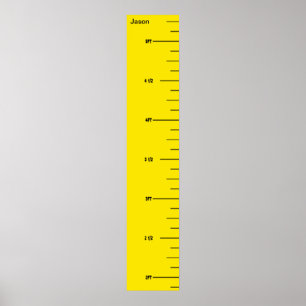 Yellow Ruler Growth Chart