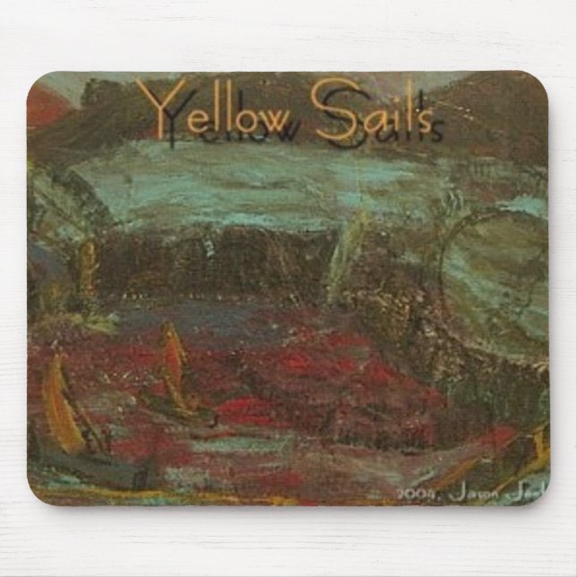 YELLOW SAILS MOUSE MAT (Front)