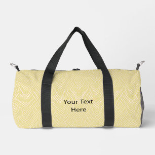 Yellow Same Komon Customisable Duffle Bag