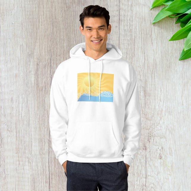 Yellow Sand And Ocean Hoodie (Creator Uploaded)