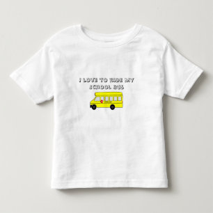 Yellow School Bus Toddler T-Shirt