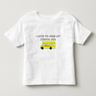 Yellow School Bus Toddler T-Shirt