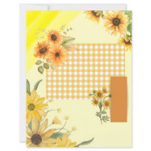 Yellow scrapbook paper