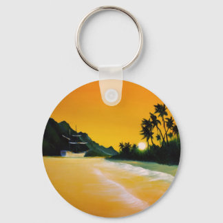 yellow sea.jpg key ring