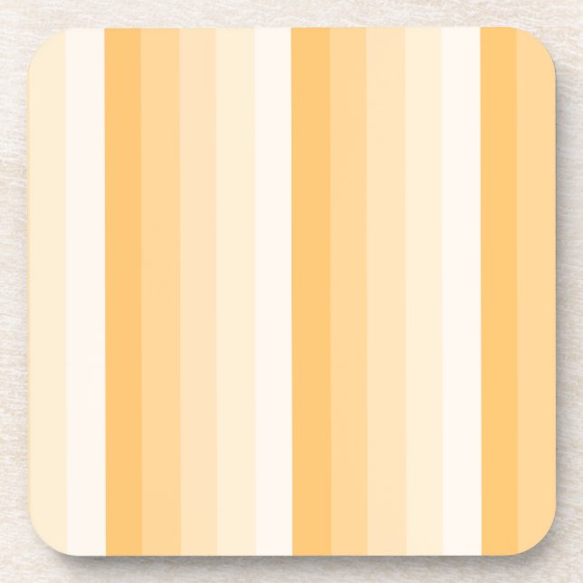 Yellow shadow stripes coaster (Front)