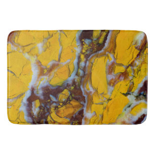 Yellow Shattuckite Bath Mat