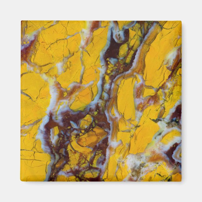 Yellow Shattuckite Magnet (Front)