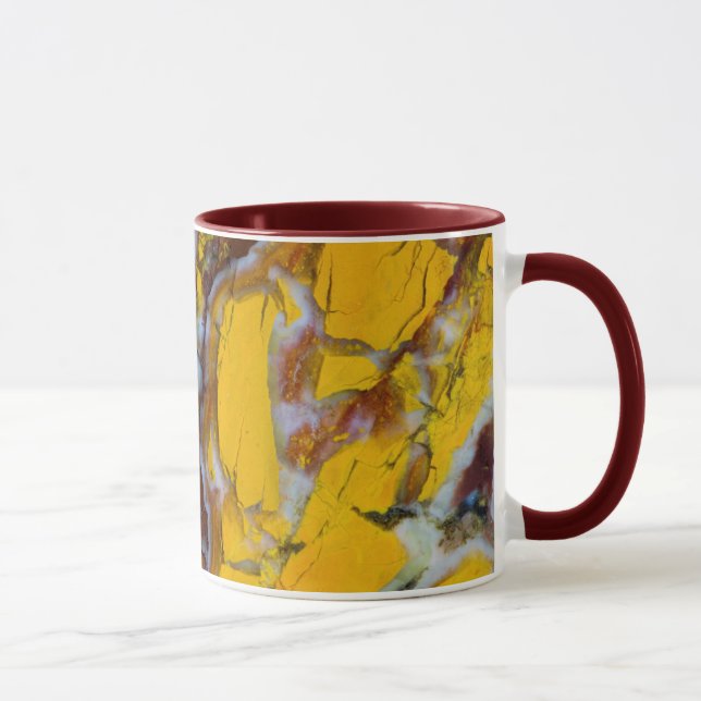 Yellow Shattuckite Mug (Right)