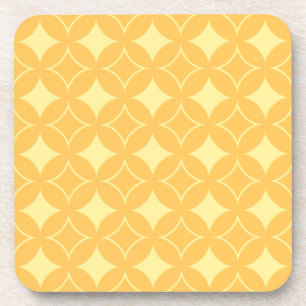 Yellow shippo coaster