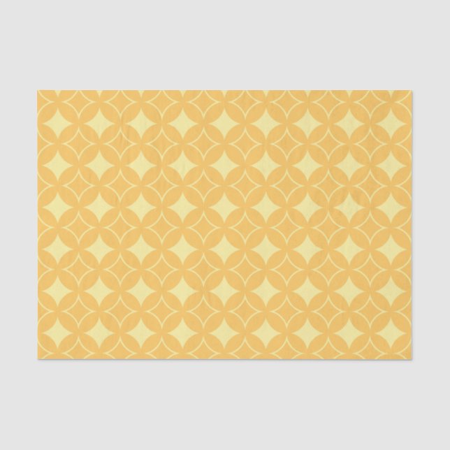 Yellow shippo tissue paper (Front)
