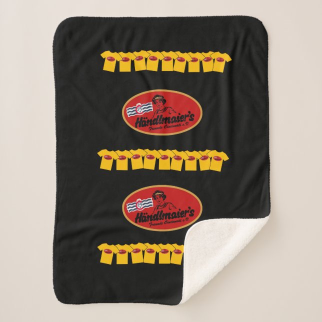 Yellow Shirts Assemble! Sherpa Blanket (Front)