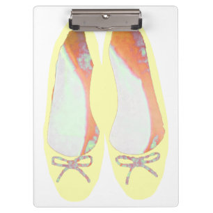 Yellow Shoes Clipboard