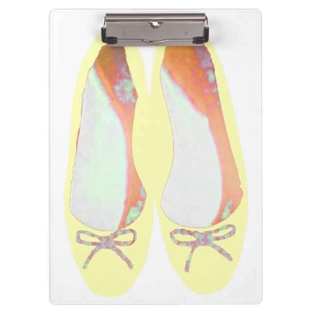 Yellow Shoes Clipboard (Front)