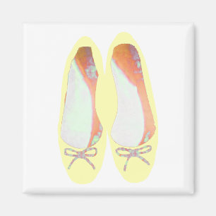 Yellow Shoes Magnet