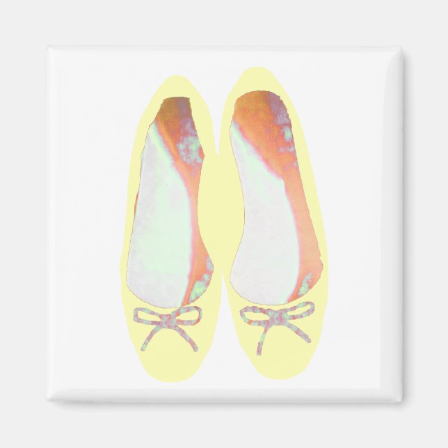 Yellow Shoes Magnet (Front)