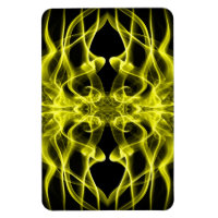 Yellow Smoke Symmetrical Minimalist Black