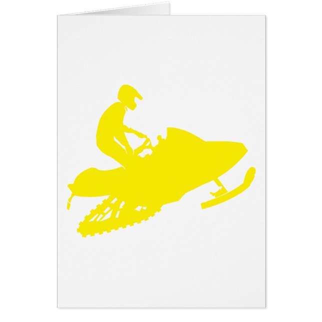 Yellow-Snowmobiler (Front)