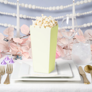 Yellow Soft Pale White Pastel Solid Colour Favour Box