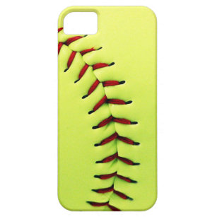 Yellow softball ball barely there iPhone 5 case