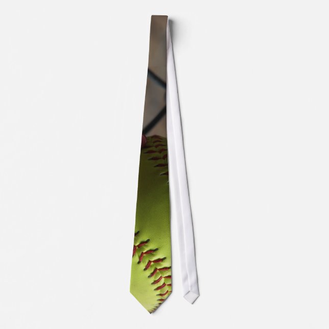 *Yellow Softball Tie (Front)