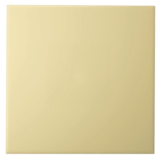 Yellow Solid Colour Tile (Front)
