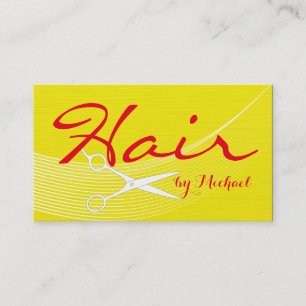 Yellow Solid Hair Stylist Appointment #2