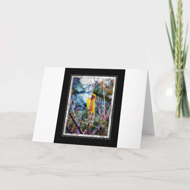 Yellow Song Card (Front)