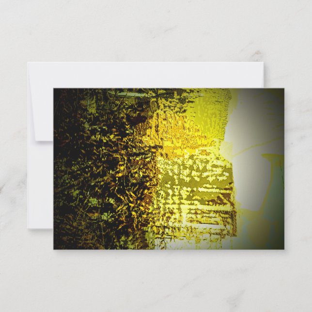 Yellow Splodge Print (Front)