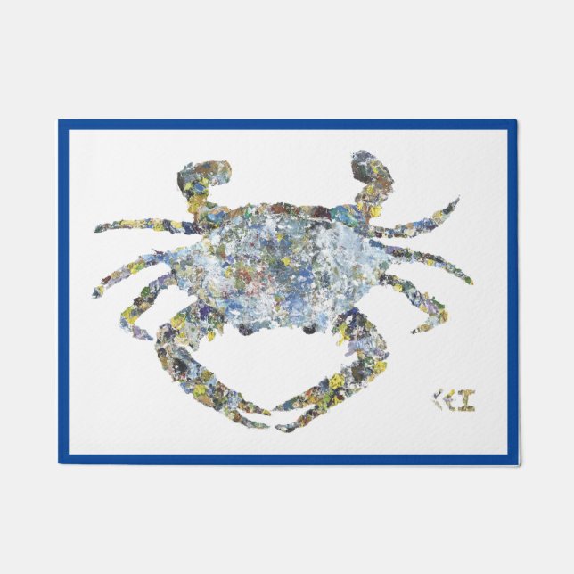 Yellow Spot door mat (Front)