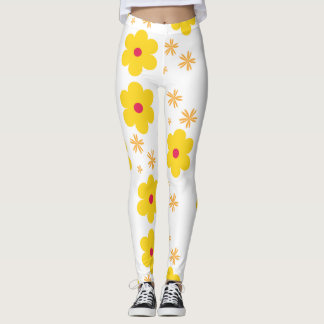 Yellow Spring Daffodils Leggings