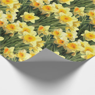 Yellow Spring Daffodils Wrapping Paper