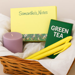 Yellow Spring Flower Garden Post-it Notes