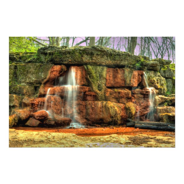 Yellow Spring, Glen Helen Nature Reserve, Ohio Photo Print (Front)