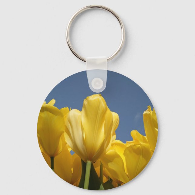 yellow spring key ring (Front)