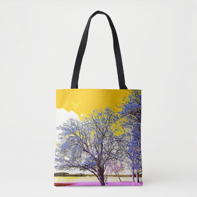 Yellow Spring Tote Bag (Front)