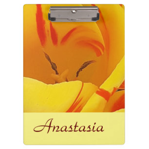 Yellow Spring Tulip  Clipboard