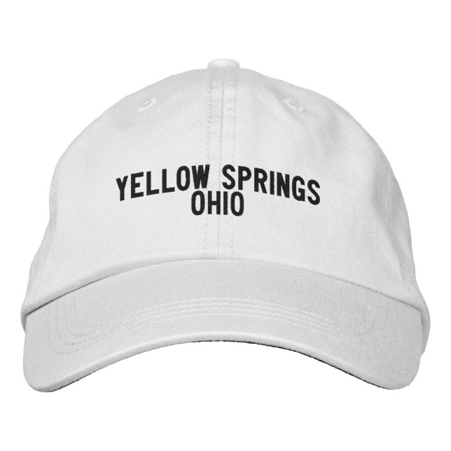 YELLOW SPRINGS Ohio Hat (Front)