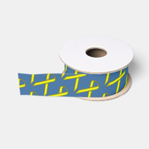 Yellow Standard Ribbon by Kenneth Yoncich Grosgrain Ribbon