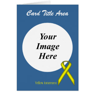 Yellow Standard Ribbon Template by Kenneth Yoncich