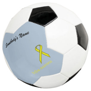 Yellow Standard Ribbon Template by Kenneth Yoncich Football