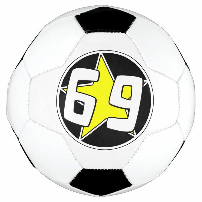 Yellow Star 69  Football (Front)