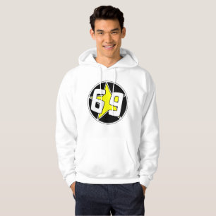 Yellow Star 69  Hoodie