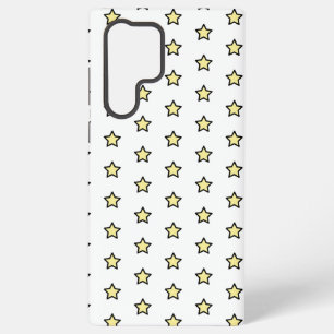 Yellow Star Cute Minimalist Pattern Samsung Galaxy Case