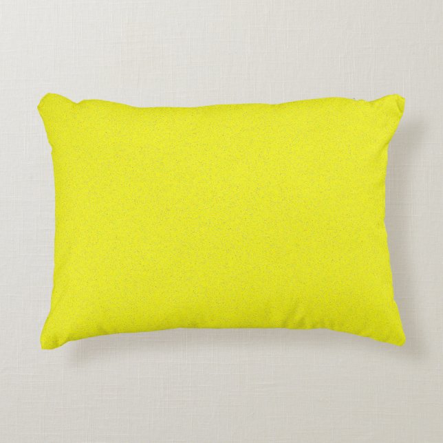 Yellow Star Dust Decorative Cushion (Front)