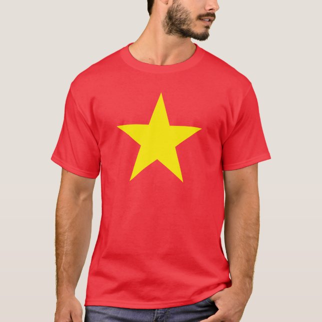 Yellow Star / Vietnam - Patriotic Tee T-Shirt (Front)