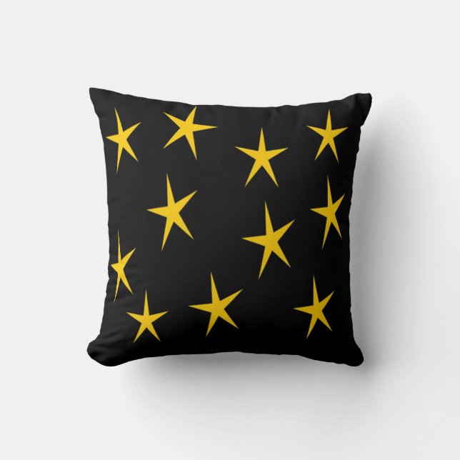 YELLOW STARS CUSHION (Front)