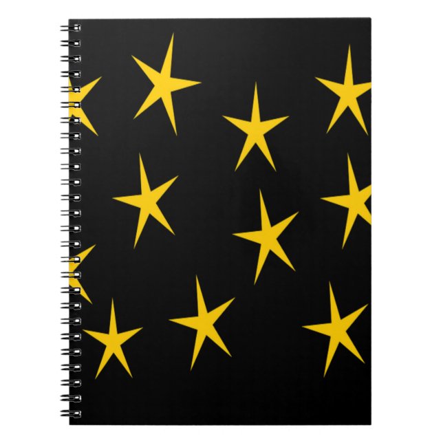 YELLOW STARS NOTEBOOK (Front)