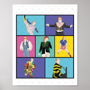 Yellow Sticker  Poster